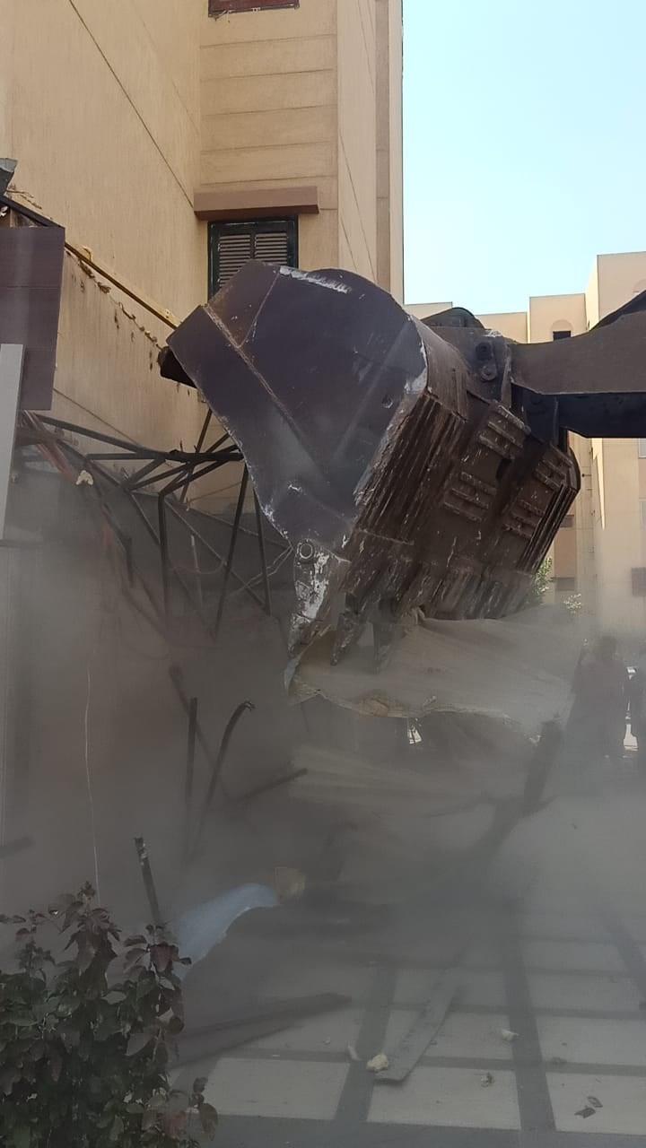 إزالة الإشغالات بأبناء الجيزة