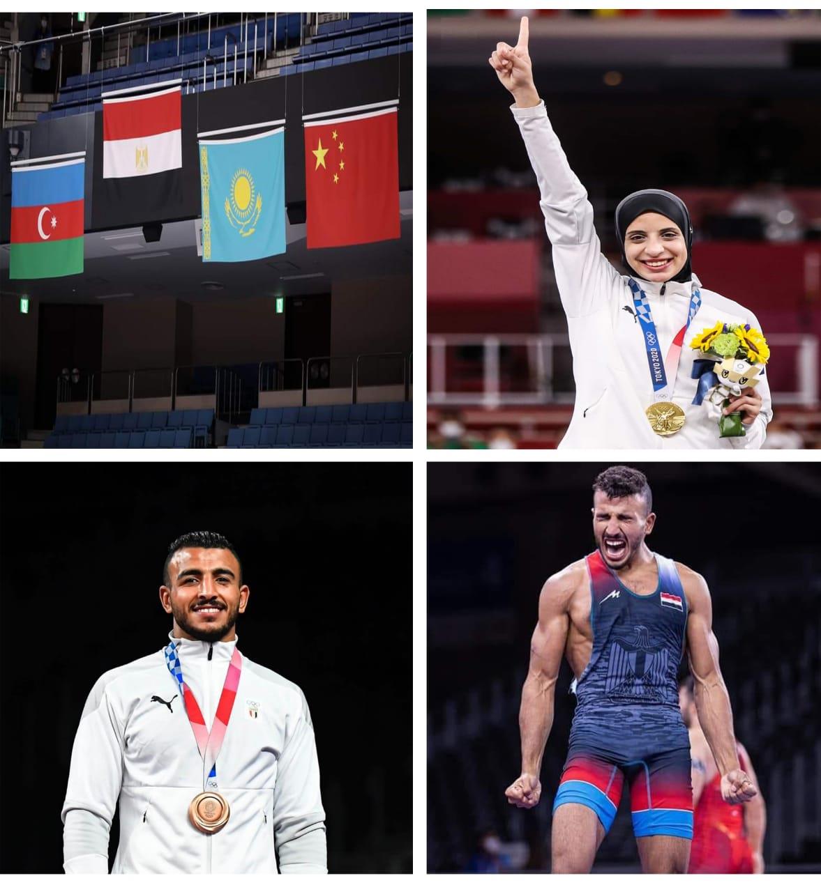 استقبال حافل لـ«فريال أشرف» بعد عودتها لمصر