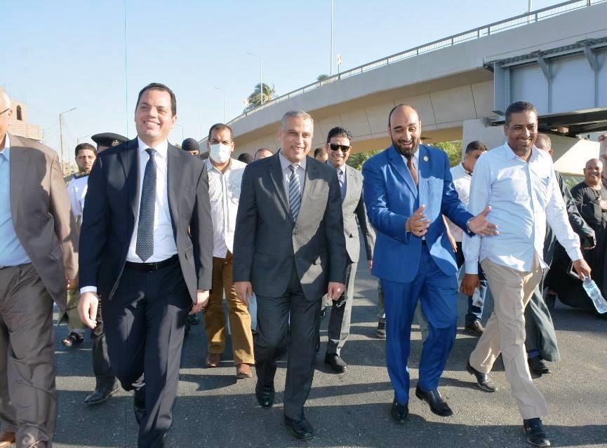  التشغيل التجريبي لكوبري البلينا
