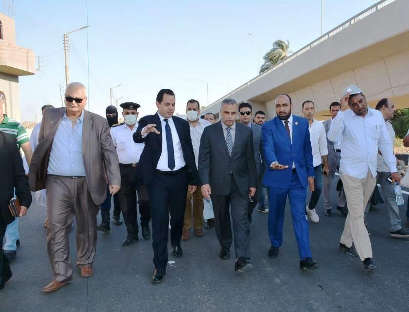  التشغيل التجريبي لكوبري البلينا
