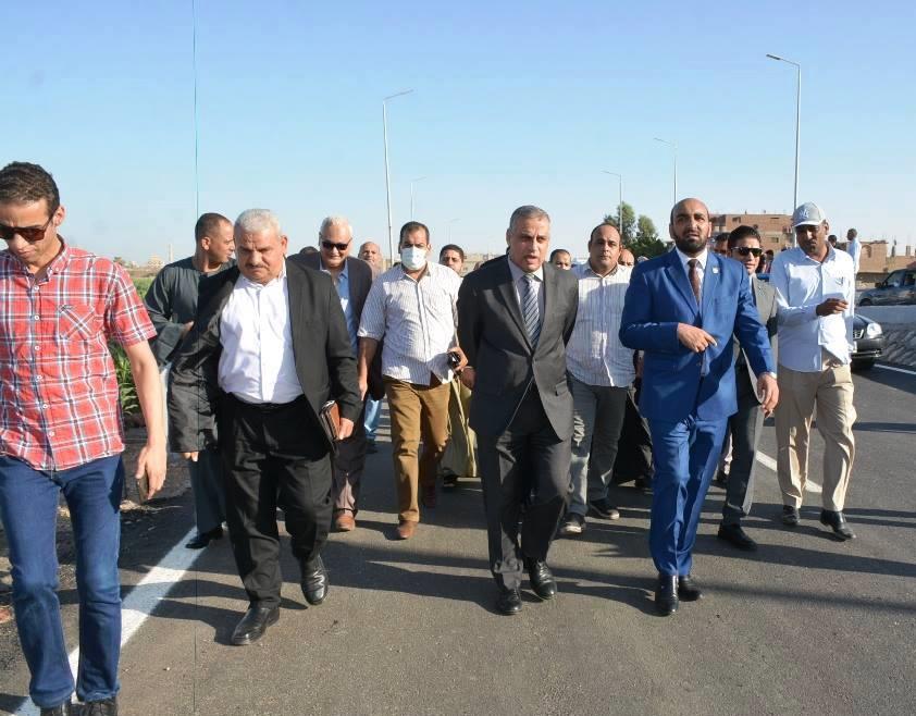  التشغيل التجريبي لكوبري البلينا