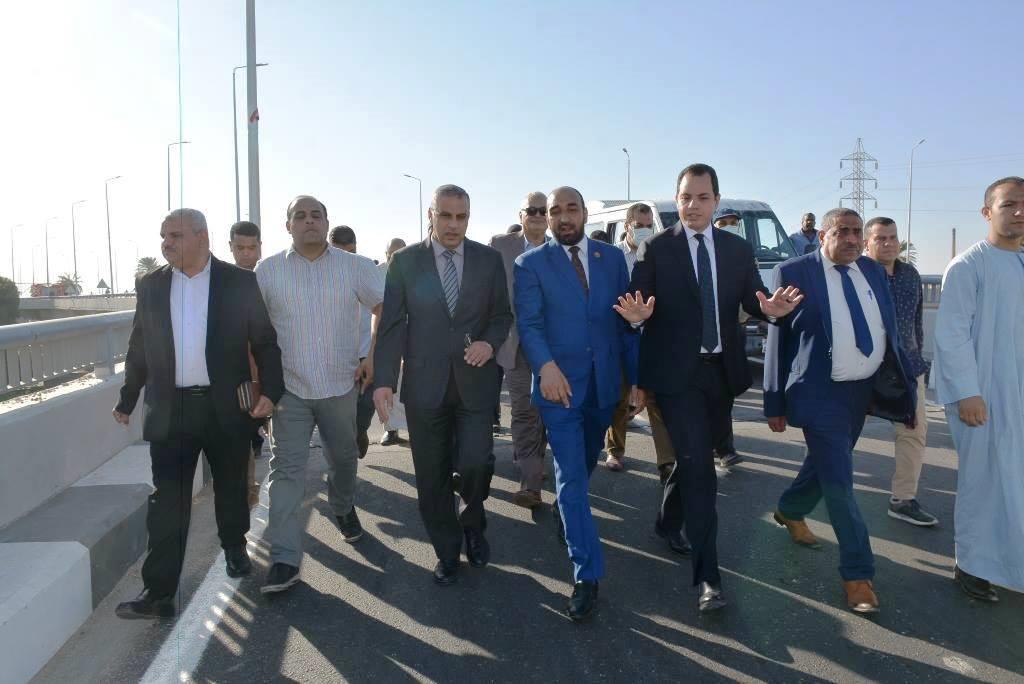  التشغيل التجريبي لكوبري البلينا