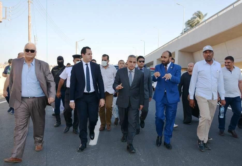  التشغيل التجريبي لكوبري البلينا