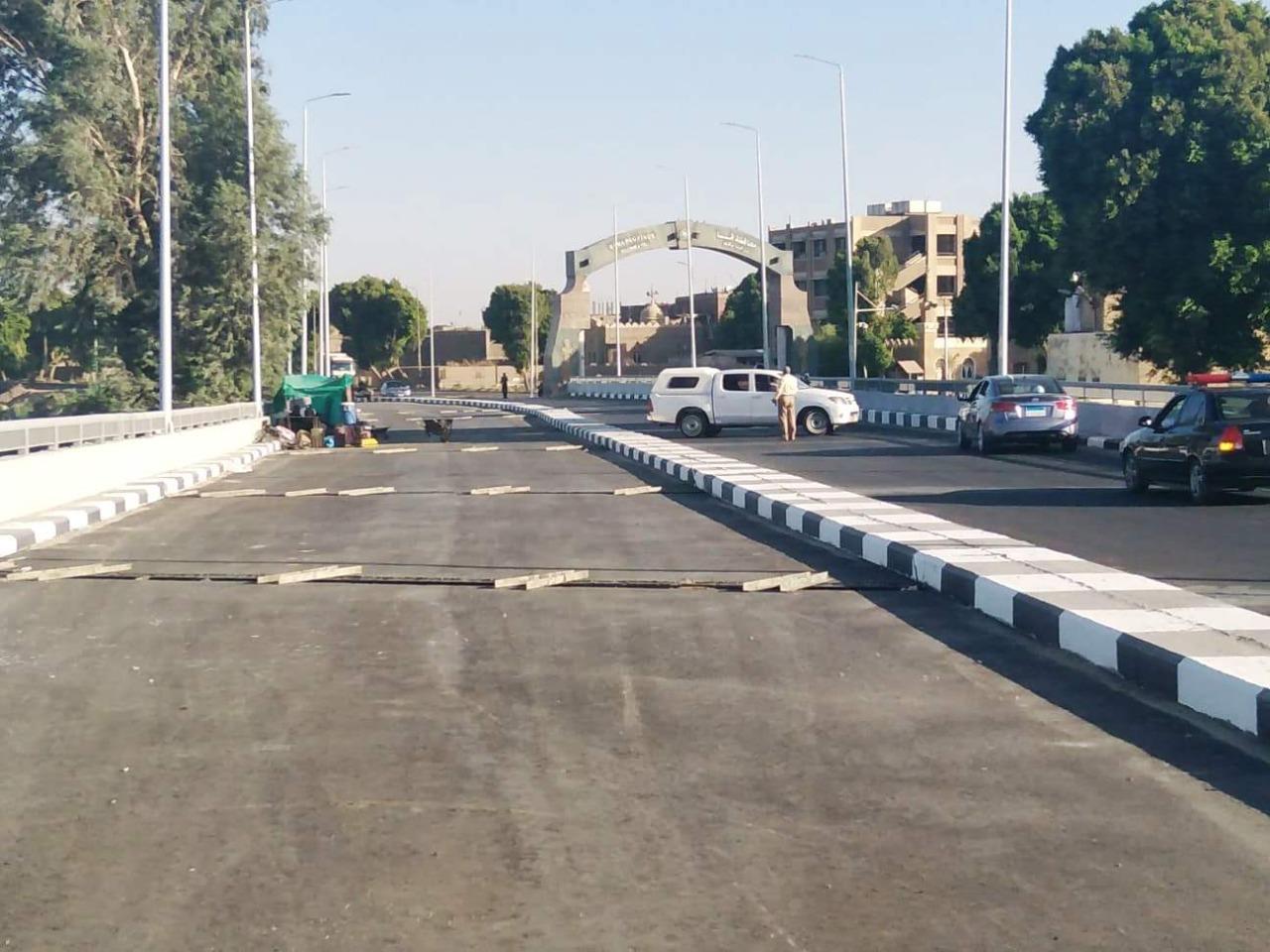  التشغيل التجريبي لكوبري البلينا