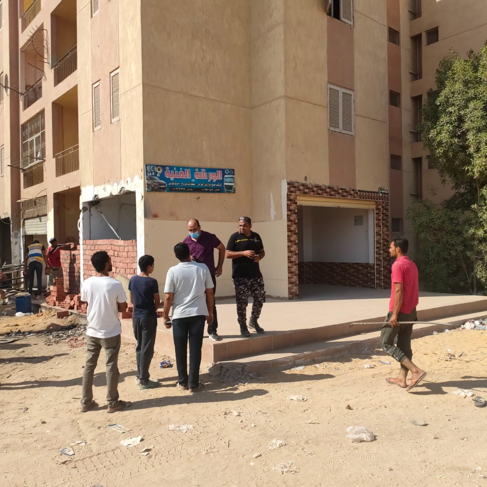 حملة مكبرة بحدائق أكتوبر