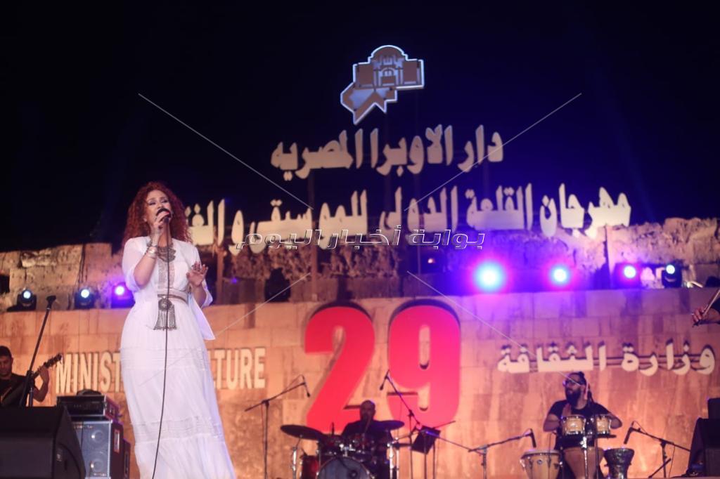 ليلة فنية تجمع مصر سوريا في مهرجان القلعة