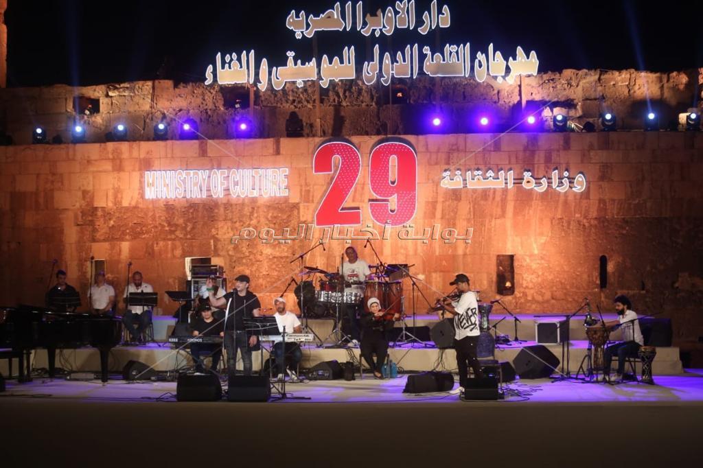 ليلة فنية تجمع مصر سوريا في مهرجان القلعة