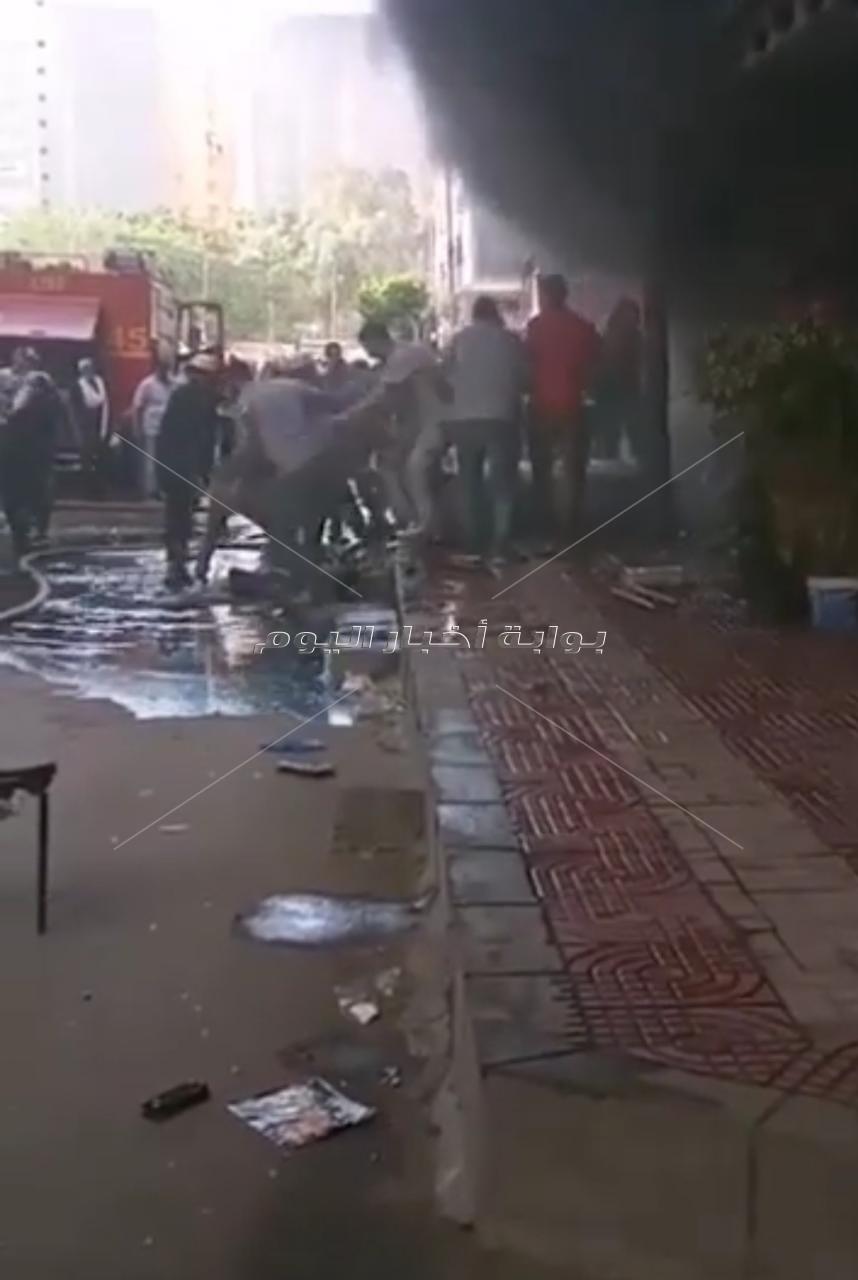 السيطرة على حريق بمحل مراتب شرق الإسكندرية