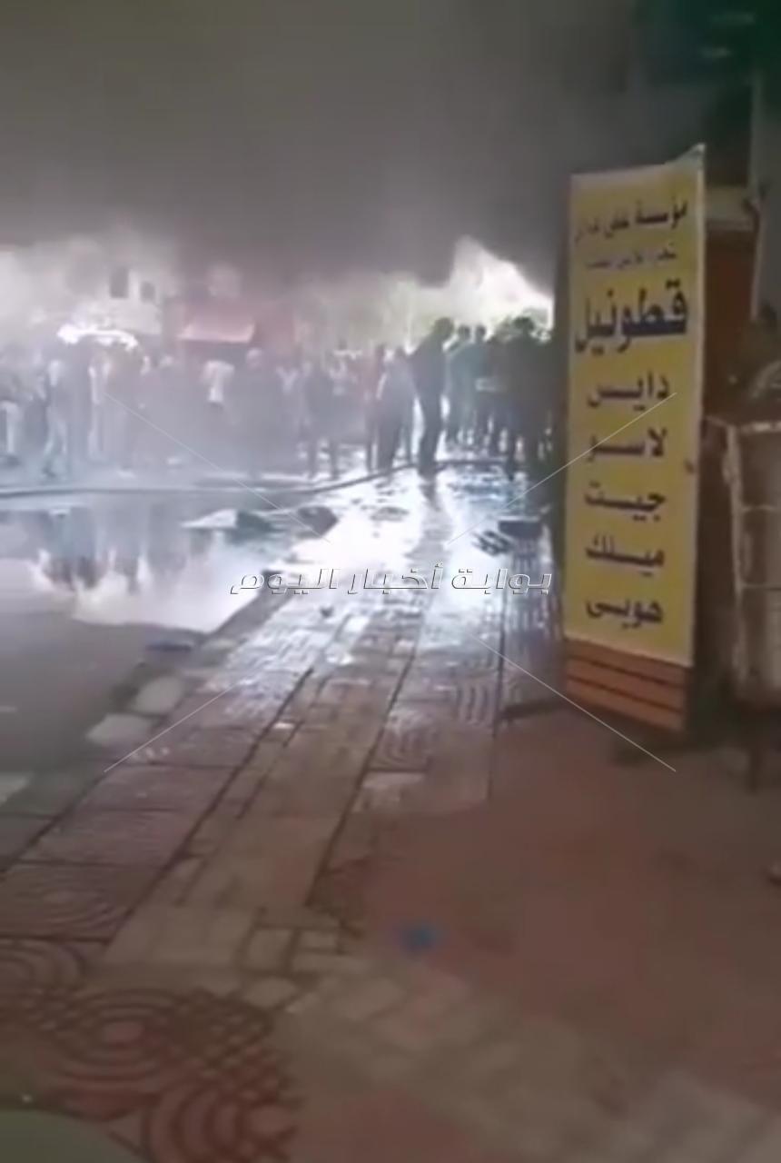 السيطرة على حريق بمحل مراتب شرق الإسكندرية