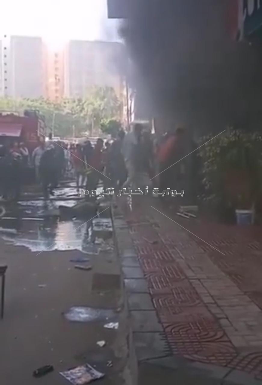 السيطرة على حريق بمحل مراتب شرق الإسكندرية