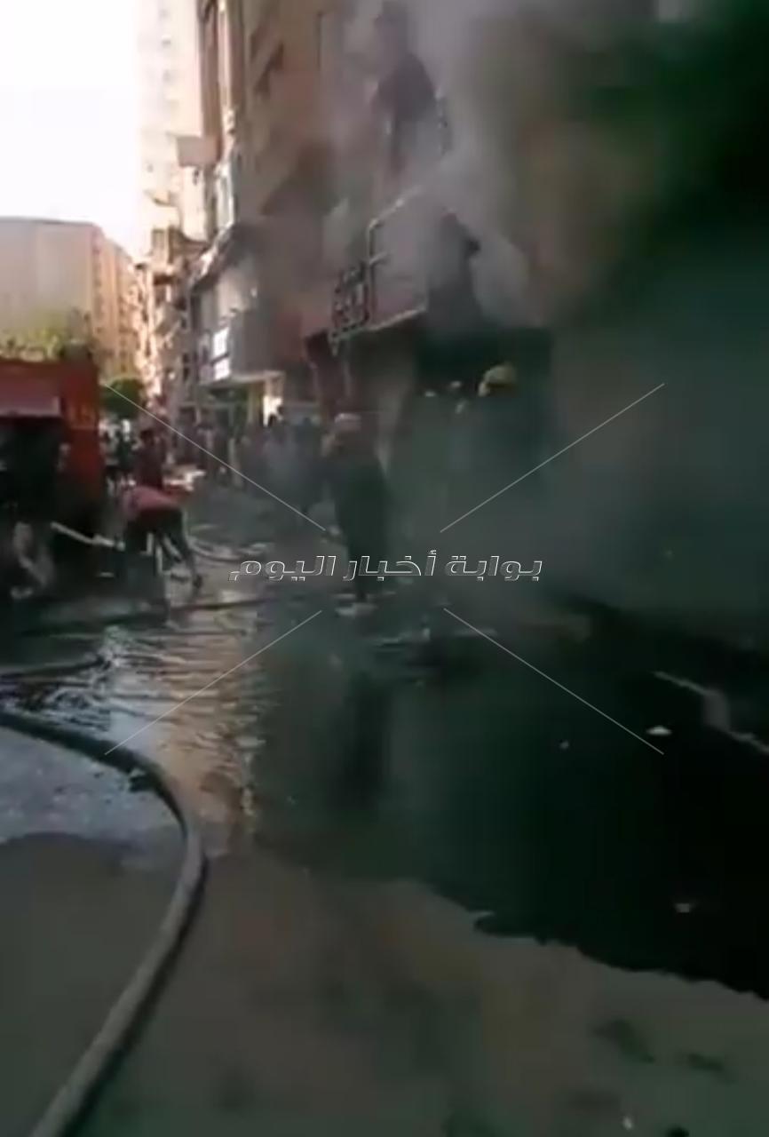 السيطرة على حريق بمحل مراتب شرق الإسكندرية