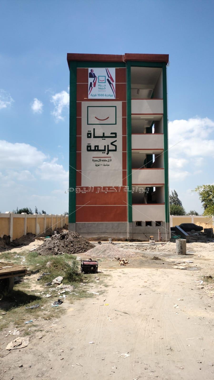 حياة كريمة " تسابق الزمن فى البحيرة بفتح مشروعات بكافة القرى لتطوير الريف 