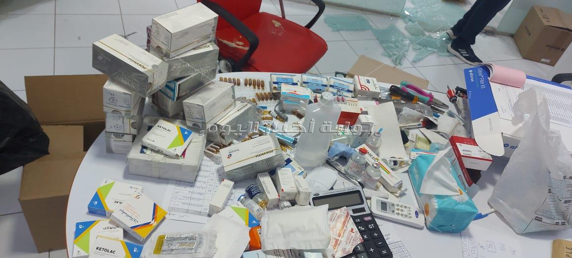 تشميع عيادة تخسيس شهيرة بالقاهرة 