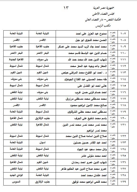 الحركة القضائية