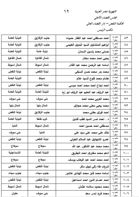 الحركة القضائية