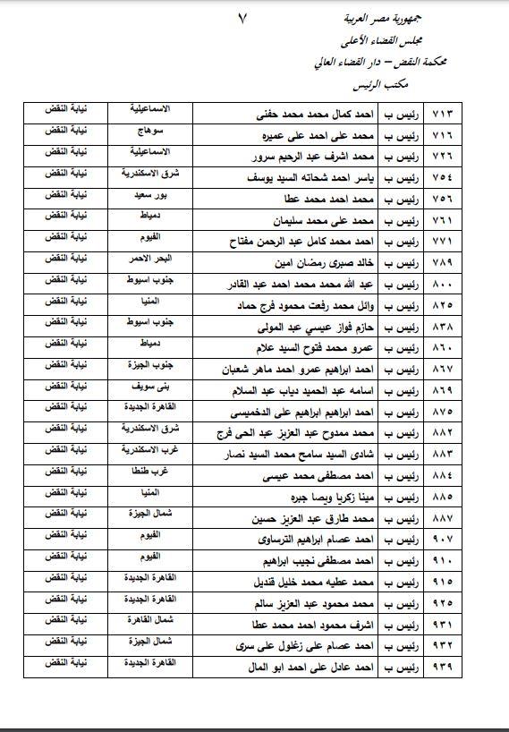 الحركة القضائية