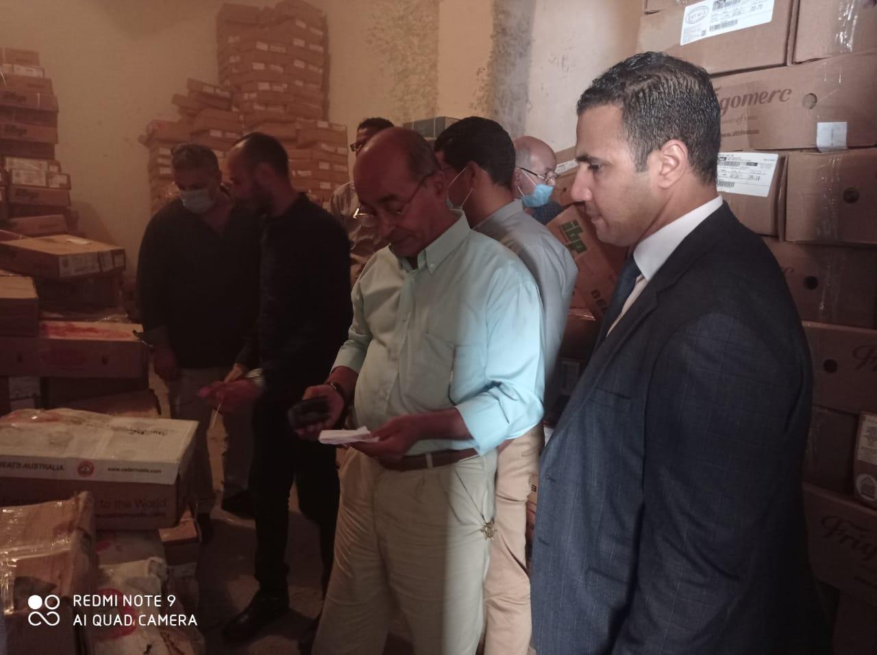 ضبط 11 طن كبدة منتهية الصلاحية بالإسكندرية