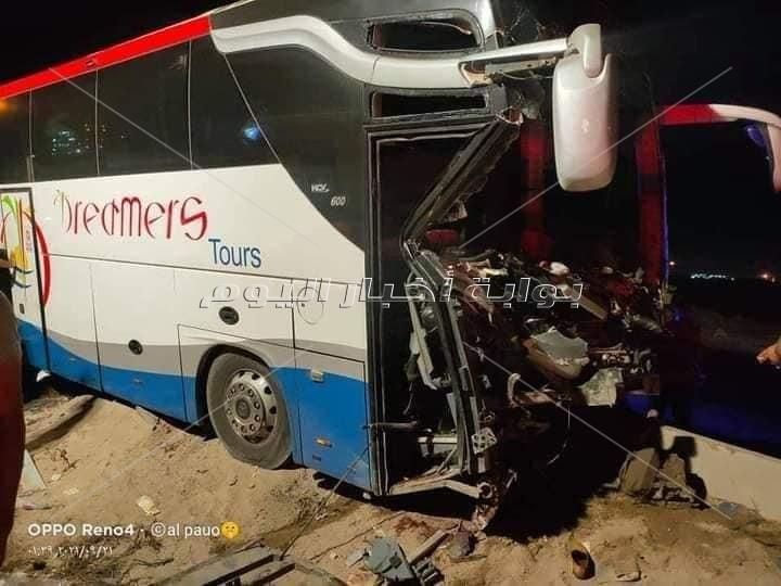 حادث تصادم بـ«القاهرة - الإسكندرية» الصحراوي