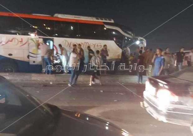 حادث تصادم بـ«القاهرة - الإسكندرية» الصحراوي