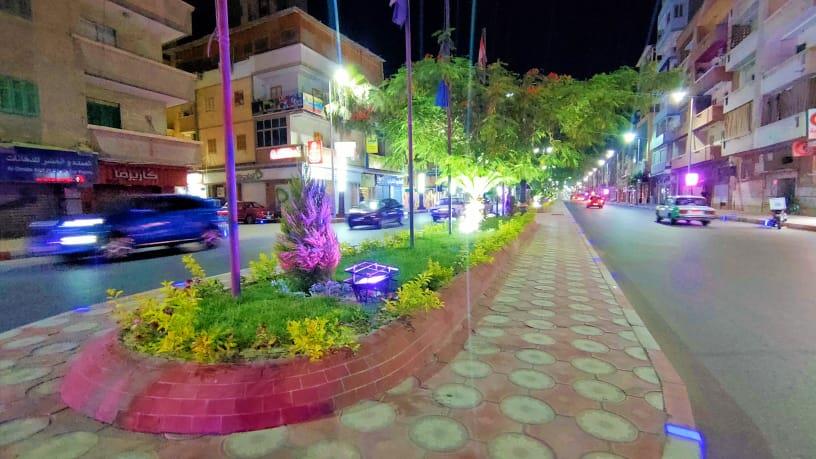 الانتهاء من تطوير شارع عبد السلام الشاذلي بدمنهور  بتكلفة 35 مليون جنية 
