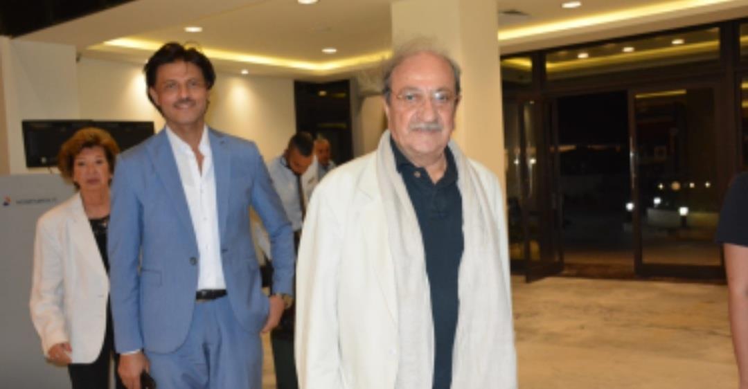 صور.. وصول دريد لحام لمهرجان الإسكندرية السينمائي ال 37
