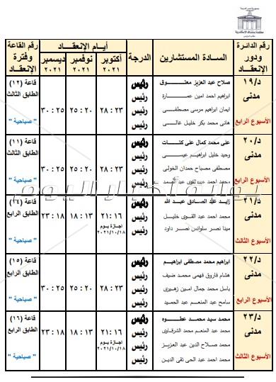 ننشر بالأسماء الدوائر المدنية والأسرة بمحاكم الإسكندرية بالعام القضائي الجديد
