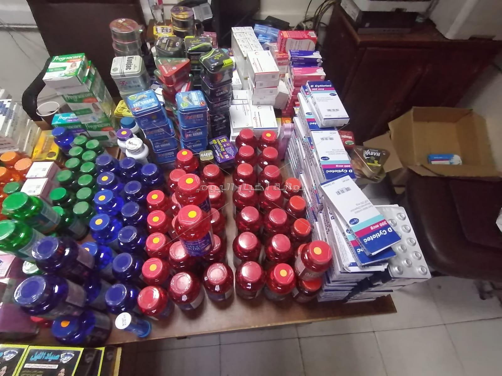 ضربة قوية لمافيا الأدوية المهربة ضبطت 2.5 مليون قرص مجهولة ب13مليون جنيه