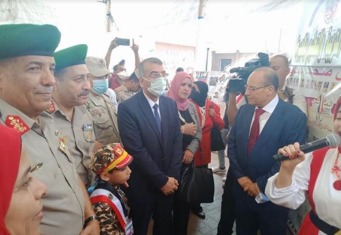 " مديرية تعليم الجيزة تشارك فى الذكرى ال 48  لانتصارات أكتوبر المجيدة "