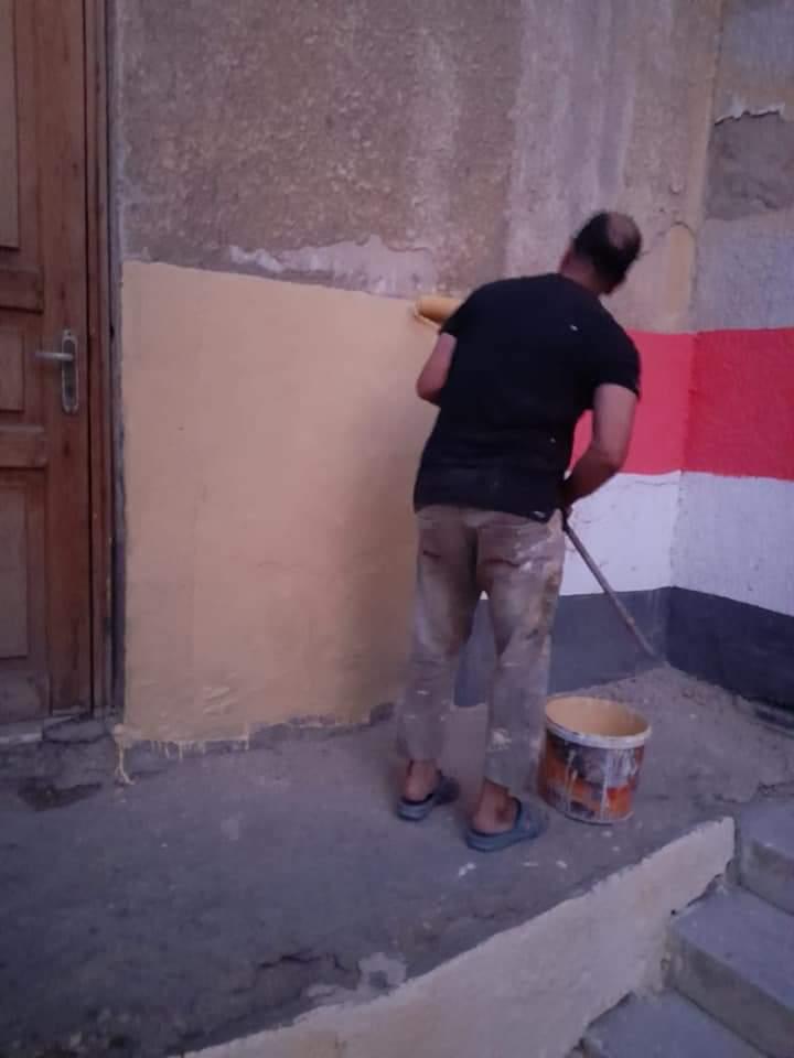 مدارس مصر القديمة تتزين بعلم مصر استعدادًا للعام الجديد