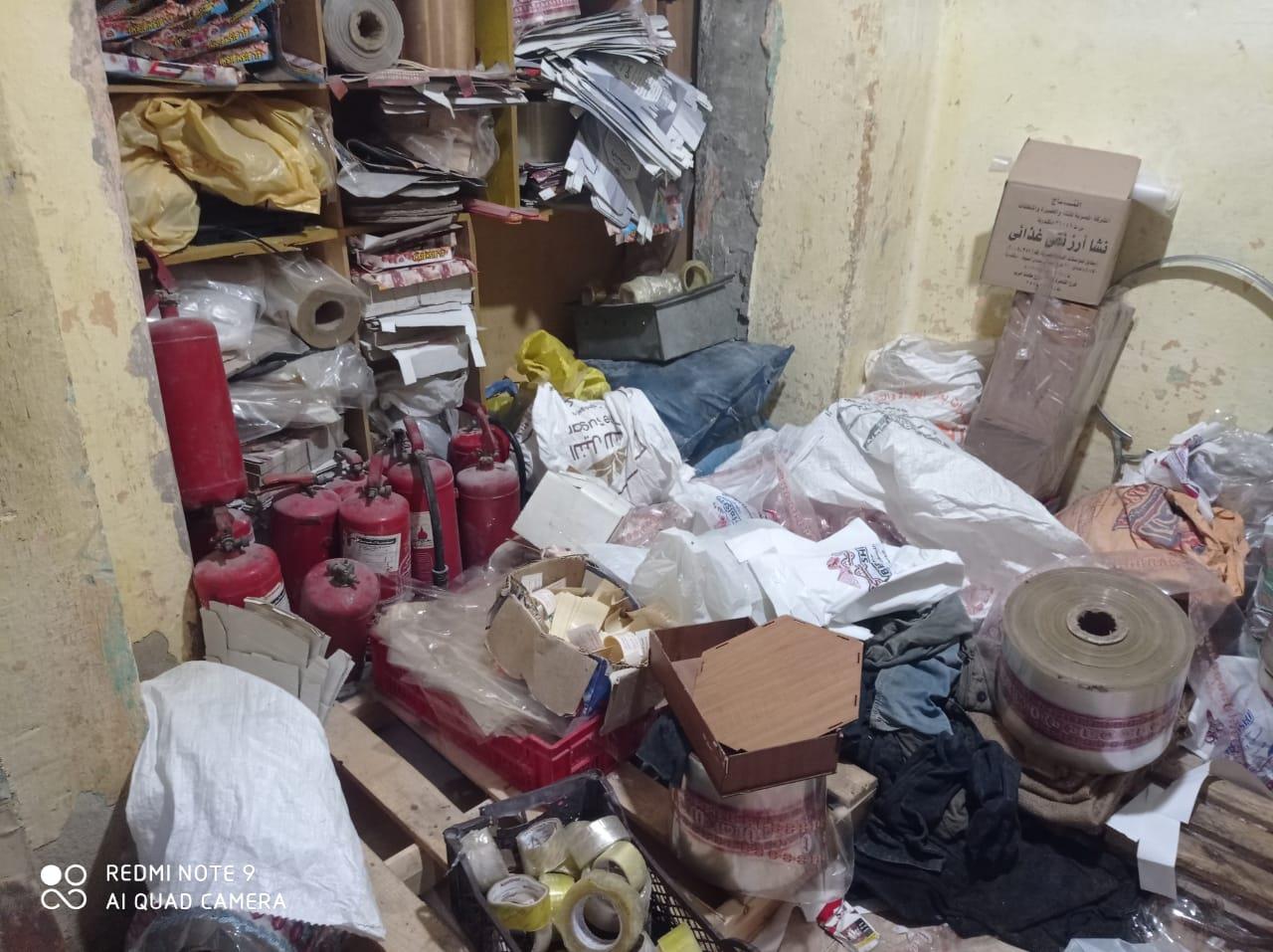 ضبط مصنع لتصنيع الحلوى بالاسكندريه يقوم بإنتاج حلوى بدون بيانات