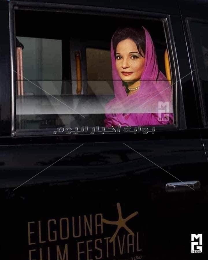 فوتوشوب لنجوم الزمن الجميل في مهرجان الجونة أبرزهم "أم كلثوم"