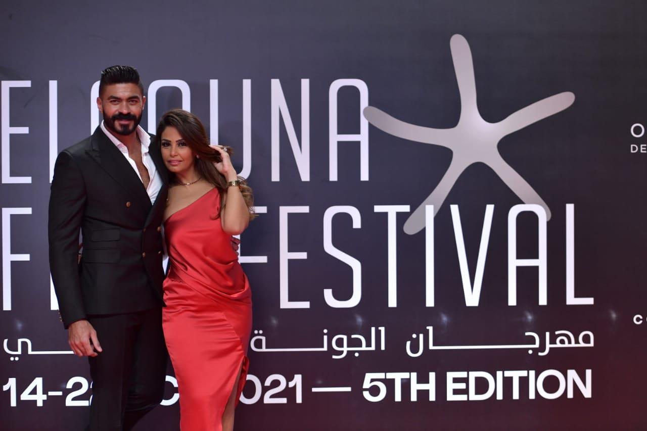 نجوم الفن على ريد كاربت "كباتن الزعتري" في عرضه العربي الأول	