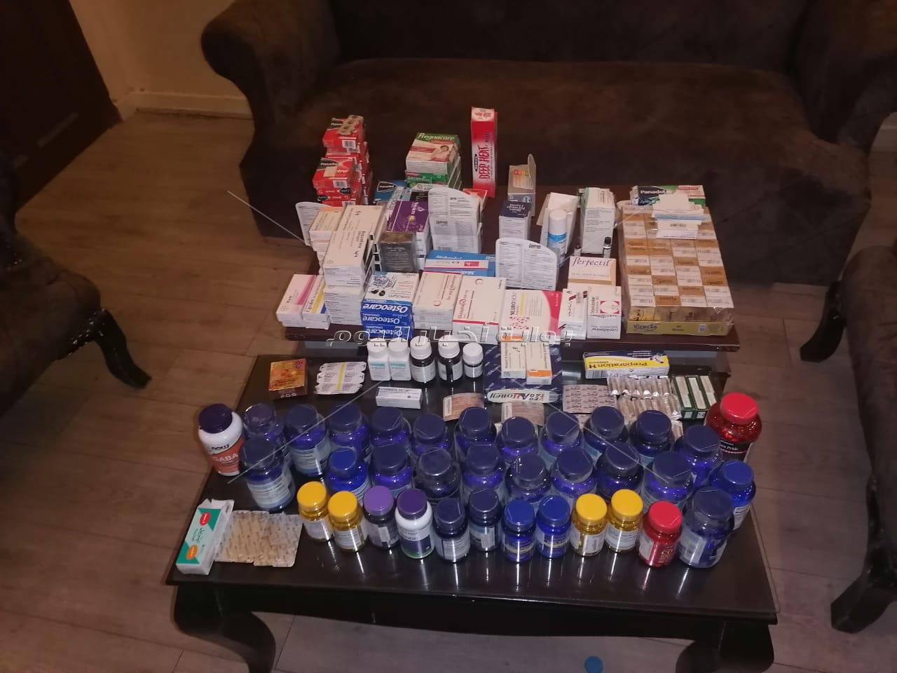 مسجل خطر ينتحل صفة صيدلي ضبط بحوزته 50 الف قرص مخدر بالمعادي