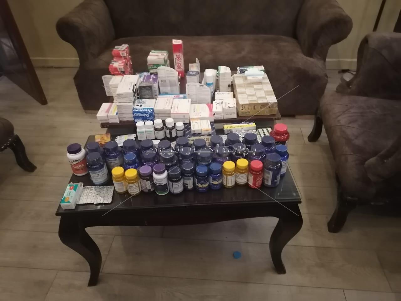 مسجل خطر ينتحل صفة صيدلي ضبط بحوزته 50 الف قرص مخدر بالمعادي