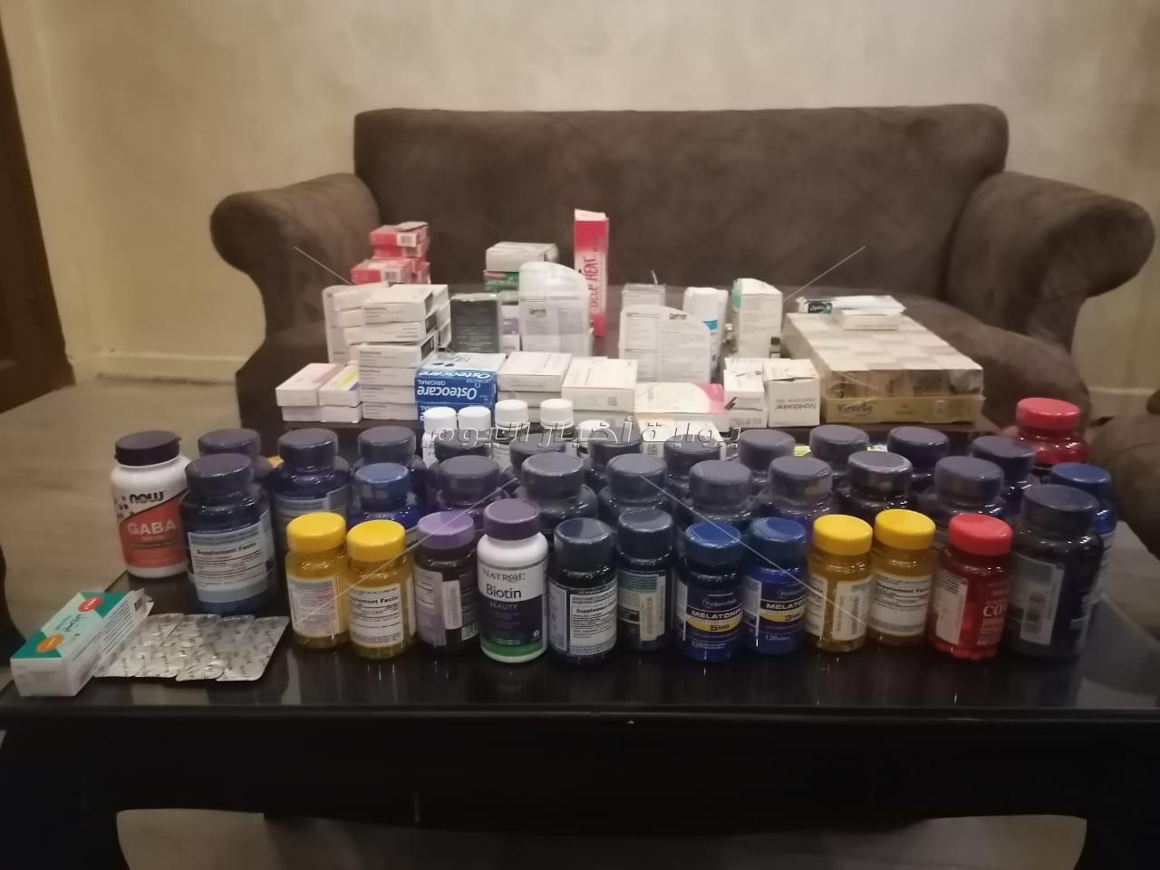 مسجل خطر ينتحل صفة صيدلي ضبط بحوزته 50 الف قرص مخدر بالمعادي