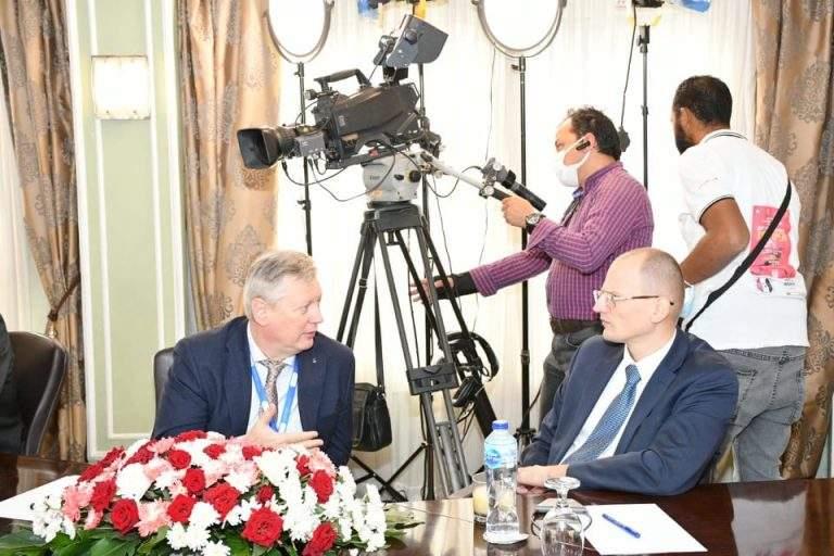 أبو العينين يوجه رسائل مهمة لسفراء 32 دولة حول سد إثيوبيا والجمهورية الجديدة 