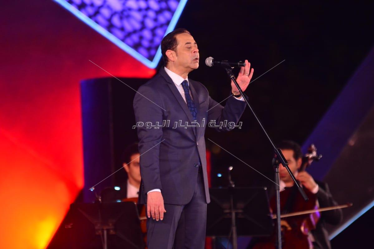 مدحت صالح يجدد عهد الأصالة مع جمهور مهرجان الموسيقى العربية