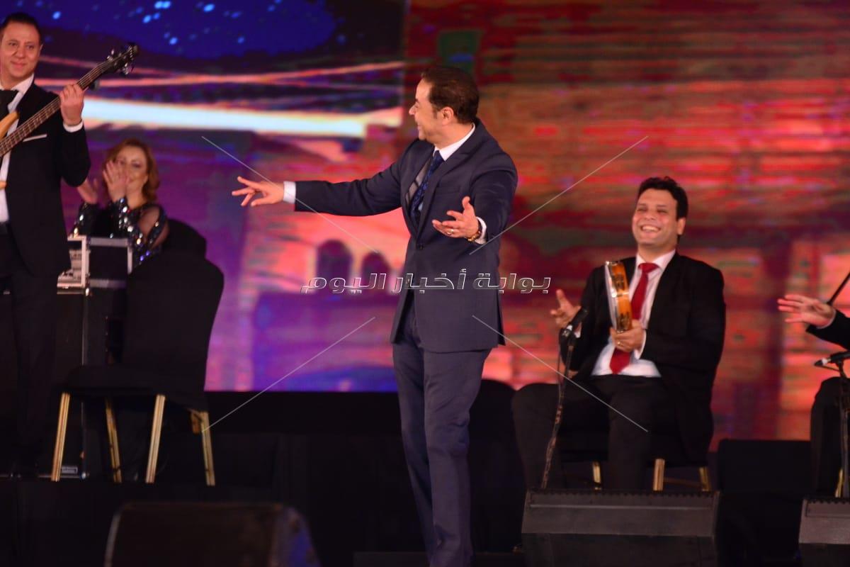 مدحت صالح يجدد عهد الأصالة مع جمهور مهرجان الموسيقى العربية