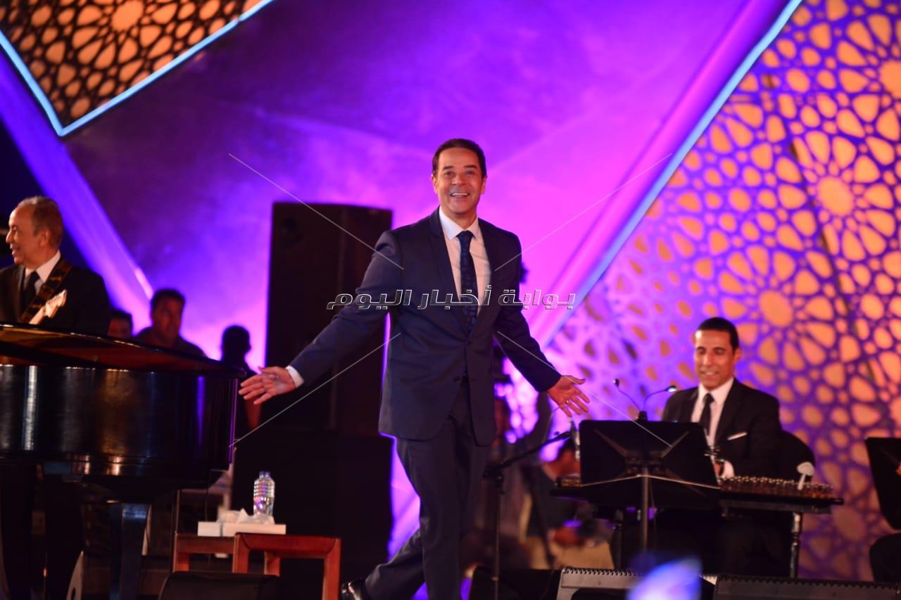 مدحت صالح يجدد عهد الأصالة مع جمهور مهرجان الموسيقى العربية