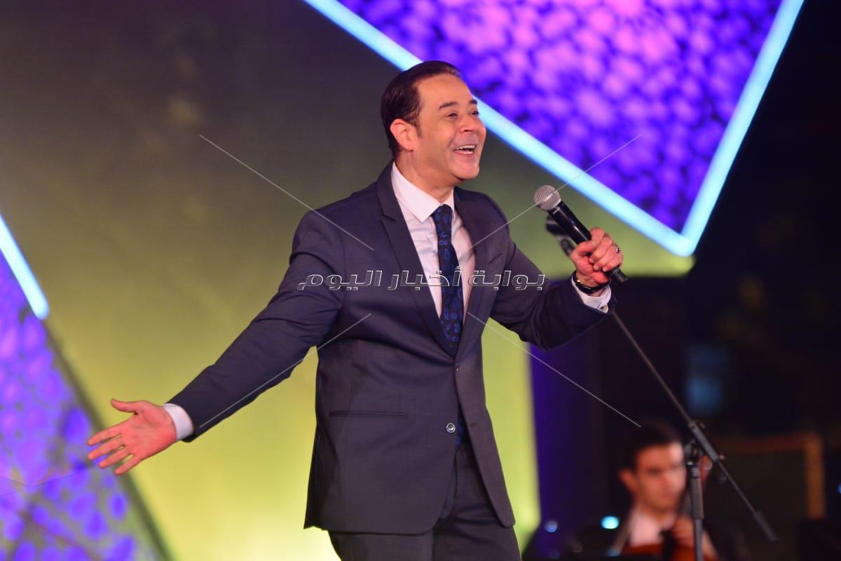 مدحت صالح يجدد عهد الأصالة مع جمهور مهرجان الموسيقى العربية