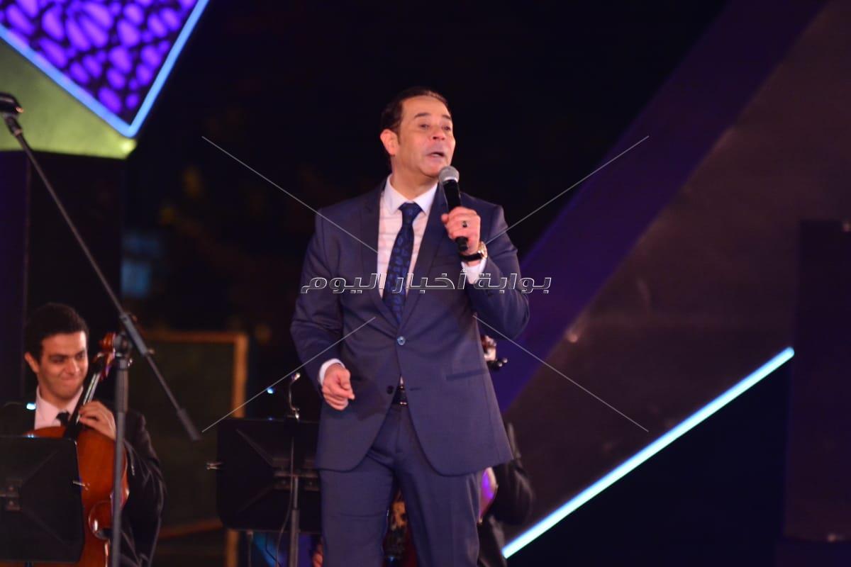 مدحت صالح يجدد عهد الأصالة مع جمهور مهرجان الموسيقى العربية