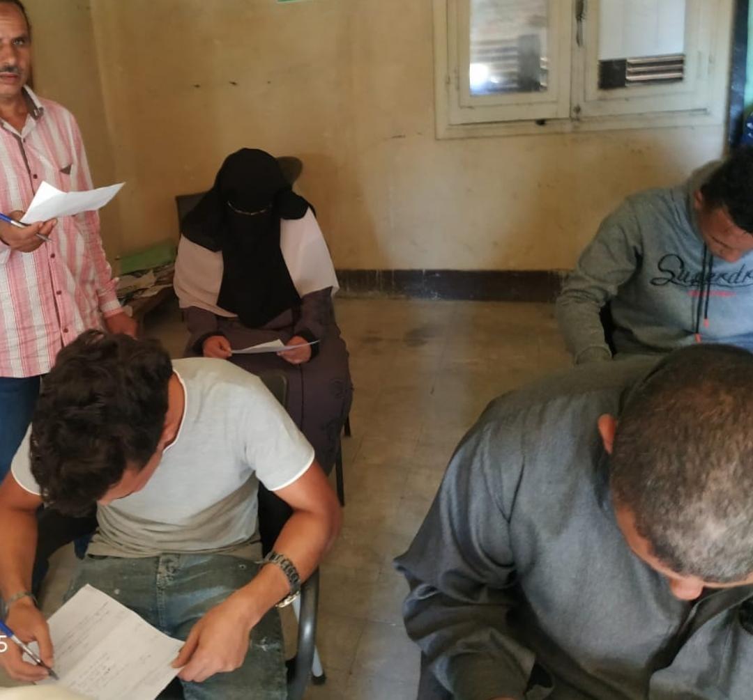 لليوم الثاني .. إجراء إمتحانات دورة أكتوبر 2021 لمحو الأمية وتعليم الكبار بالبحيرة 