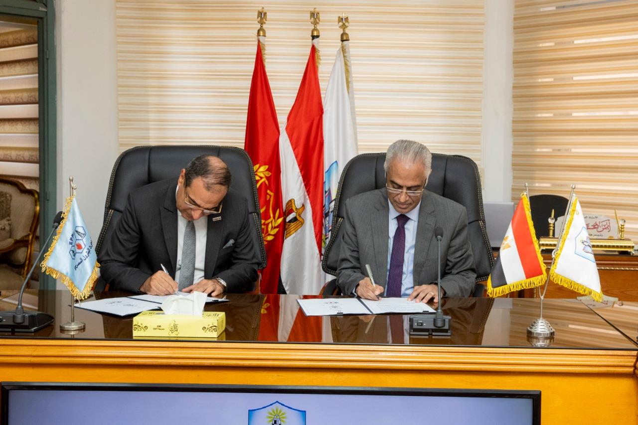 بروتكول تعاون بين جامعة بورسعيد ومعهد بحوث البترول المصري