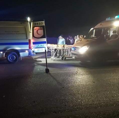 انفجار السيارة .. حادث مروع على صحراوي قنا