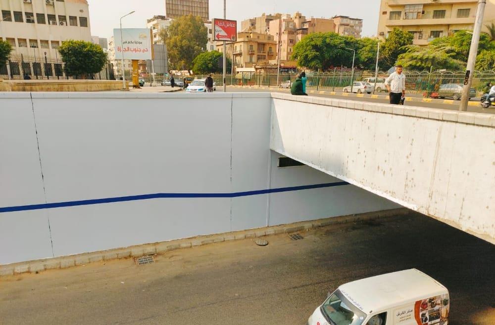 محافظة الجيزة..تطوير طبقه الايبوكسي لكوبري الجيزة المعدني