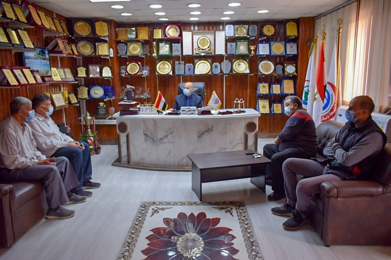 إجتماعات متعددة لوكيل وزارة الصحة بالشرقيةلتطو يرالخدمة الطبيه