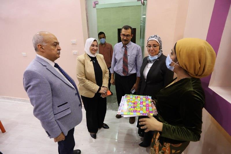 مخبز لانتاج المخبوزات لمرضي التمثيل الغذائي وحساسية الطعام بجامعة الزقازيق 