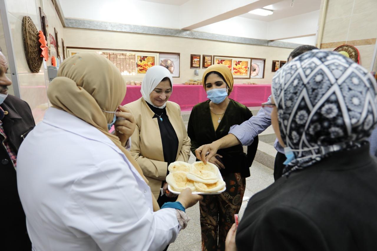 مخبز لانتاج المخبوزات لمرضي التمثيل الغذائي وحساسية الطعام بجامعة الزقازيق 