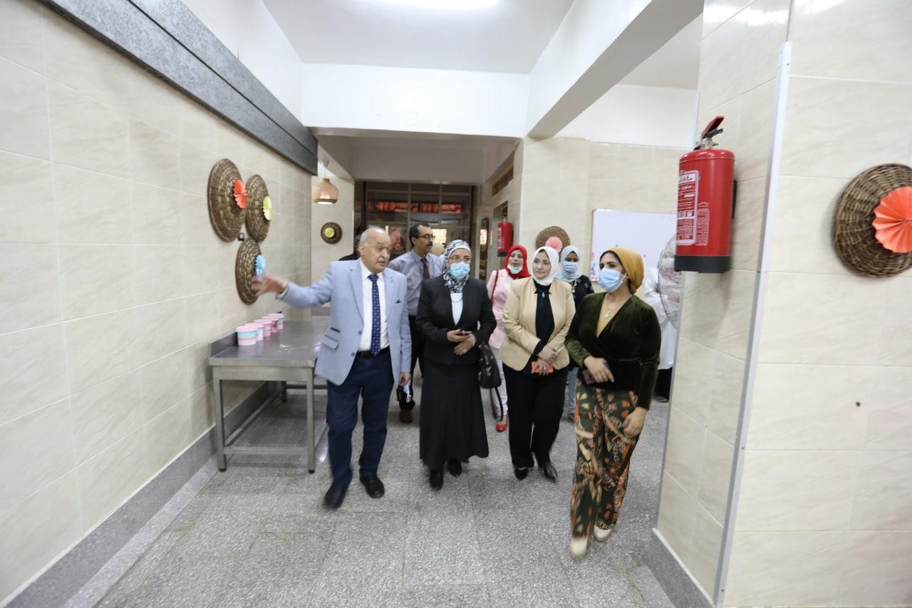 مخبز لانتاج المخبوزات لمرضي التمثيل الغذائي وحساسية الطعام بجامعة الزقازيق 