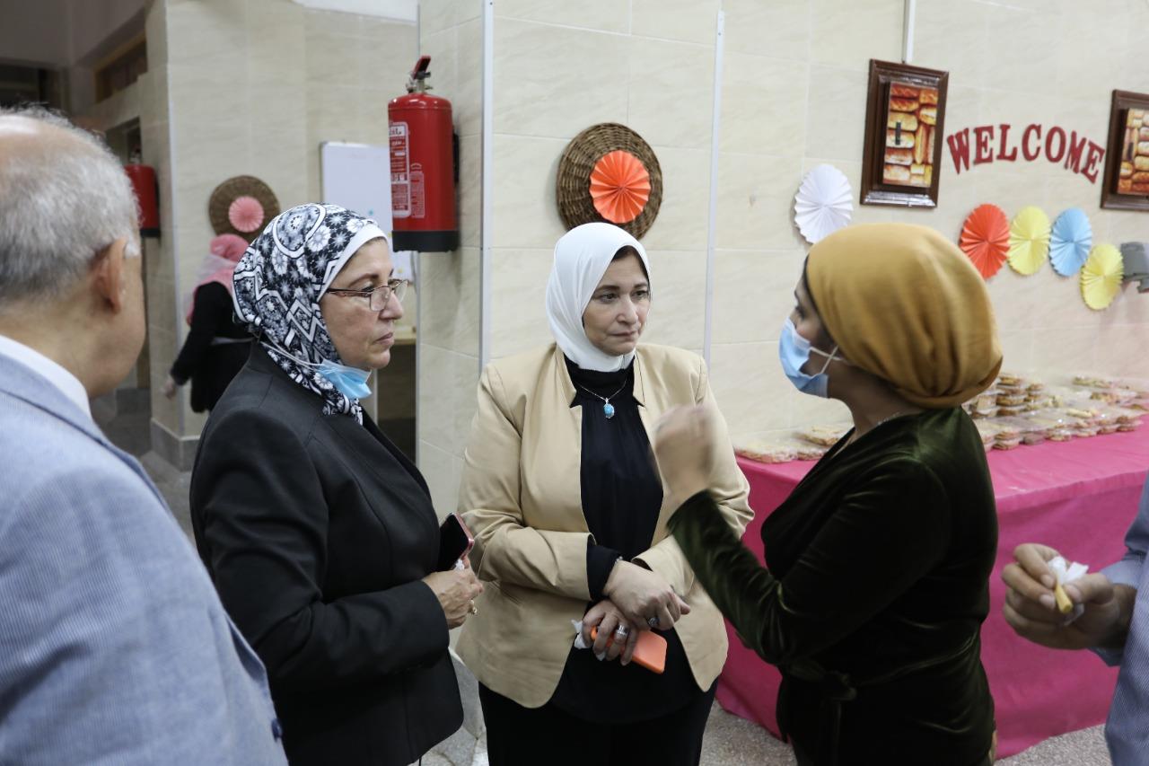 مخبز لانتاج المخبوزات لمرضي التمثيل الغذائي وحساسية الطعام بجامعة الزقازيق 